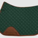 Sixteen Cypress, Cypress Green & Cognac Jumper Pad - Sixteen Cypress - Equiluxe Tack