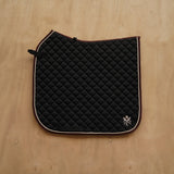 Sixteen Cypress Daily Sport Dressage Saddle Pad - Black - Sixteen Cypress - Equiluxe Tack
