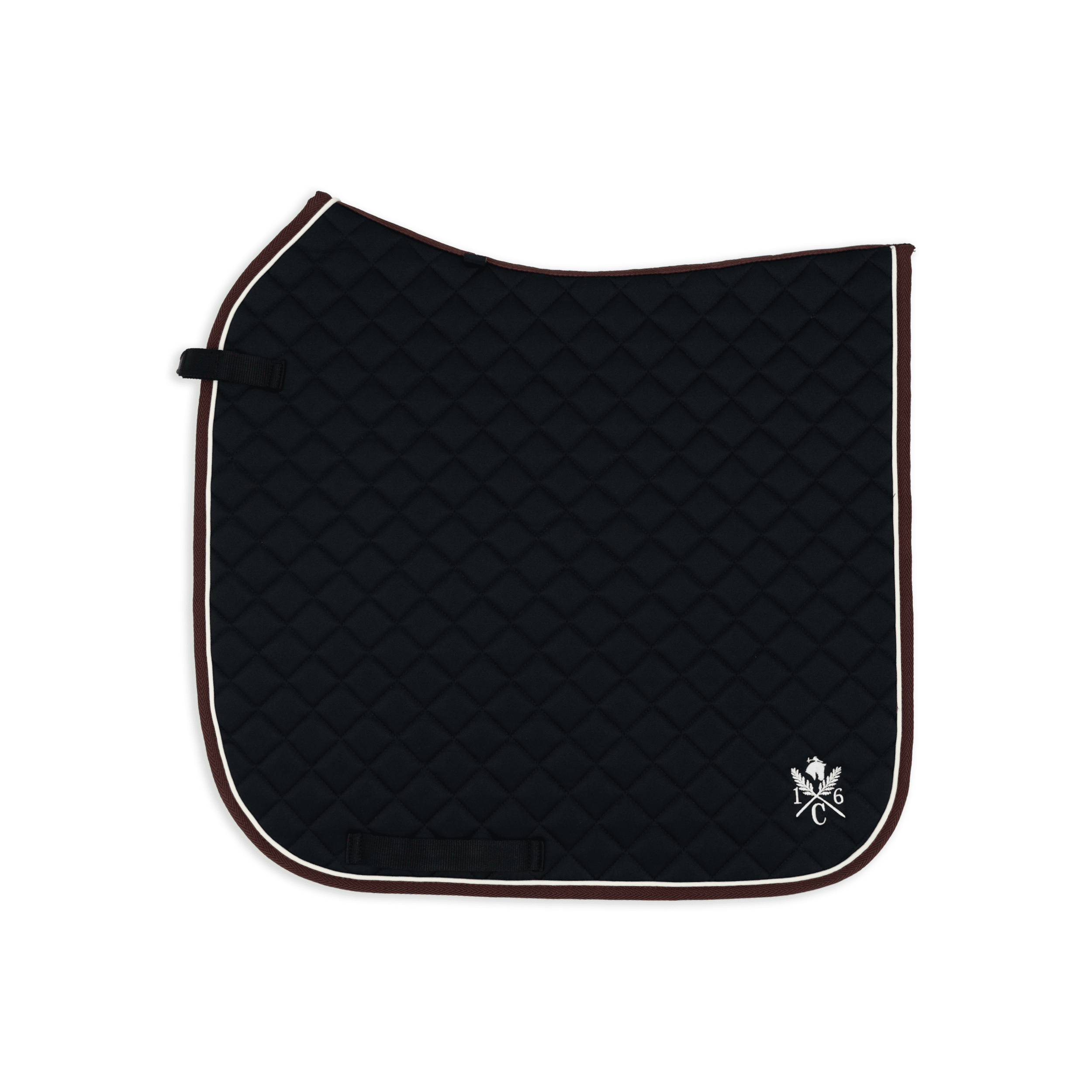 Sixteen Cypress Daily Sport Dressage Saddle Pad - Black - Sixteen Cypress - Equiluxe Tack