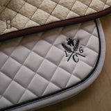 Sixteen Cypress Daily Sport Dressage Saddle Pad - Black - Sixteen Cypress - Equiluxe Tack