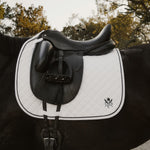 Sixteen Cypress Daily Sport Dressage Saddle Pad - White - Sixteen Cypress - Equiluxe Tack
