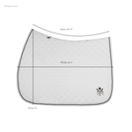 Sixteen Cypress Daily Sport Jumper Saddle Pad - Black - Sixteen Cypress - Equiluxe Tack