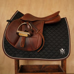 Sixteen Cypress Daily Sport Jumper Saddle Pad - Black - Sixteen Cypress - Equiluxe Tack