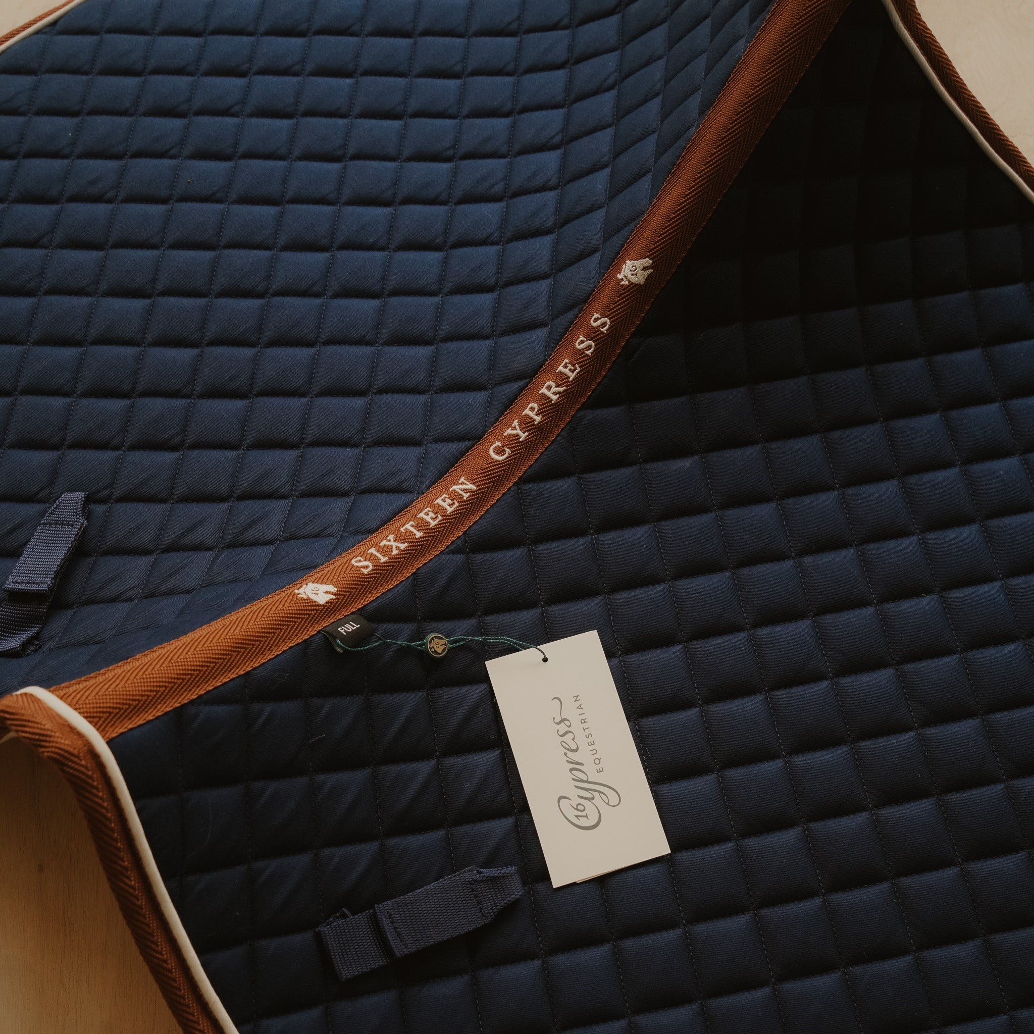 Sixteen Cypress Daily Sport Jumper Saddle Pad - Navy - Sixteen Cypress - Equiluxe Tack