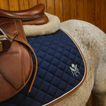 Sixteen Cypress Daily Sport Jumper Saddle Pad - Navy - Sixteen Cypress - Equiluxe Tack