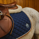 Sixteen Cypress Daily Sport Jumper Saddle Pad - Navy - Sixteen Cypress - Equiluxe Tack
