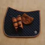 Sixteen Cypress Daily Sport Jumper Saddle Pad - Navy - Sixteen Cypress - Equiluxe Tack