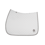 Sixteen Cypress Daily Sport Jumper Saddle Pad - White - Sixteen Cypress - Equiluxe Tack