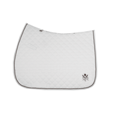 Sixteen Cypress Daily Sport Jumper Saddle Pad - White - Sixteen Cypress - Equiluxe Tack