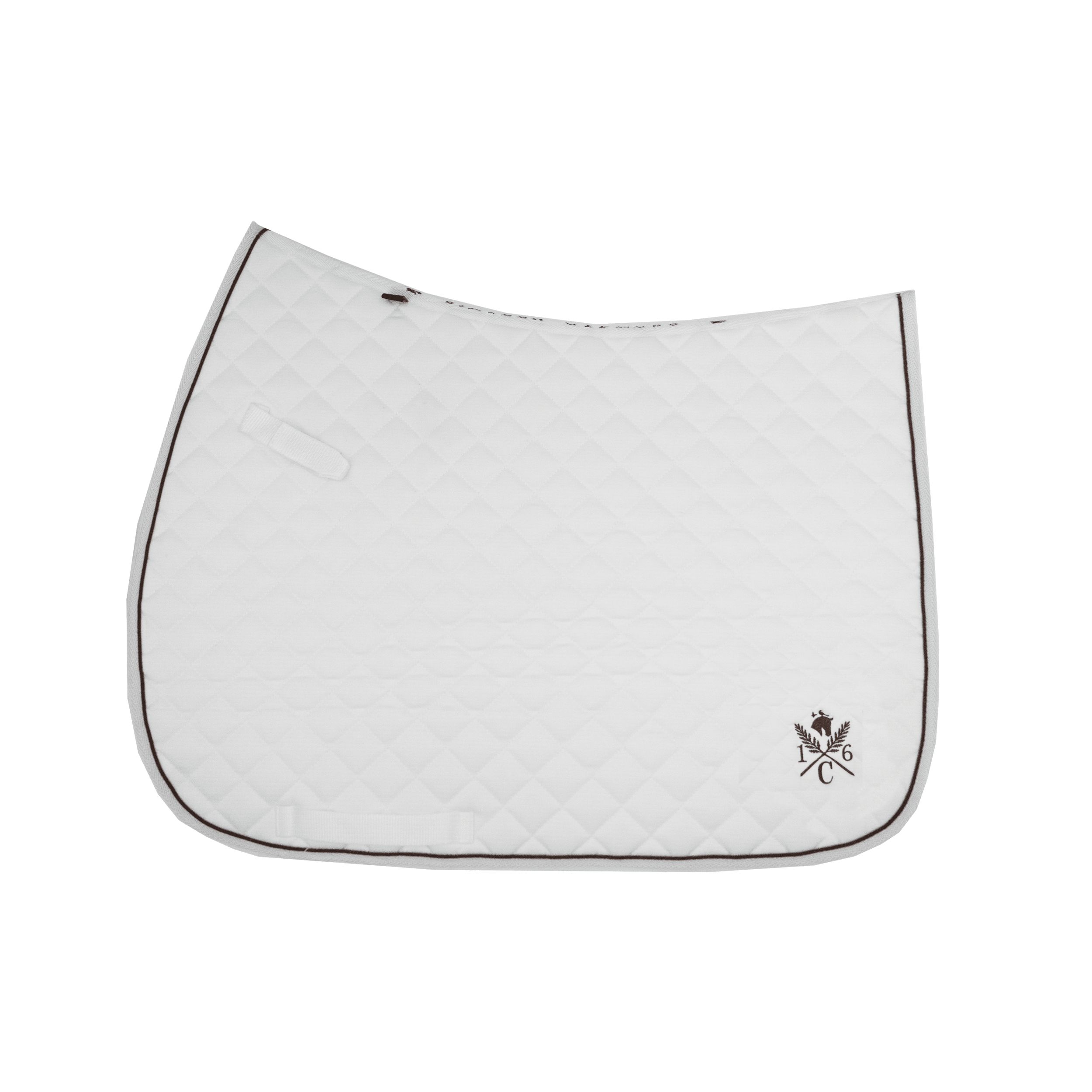 Sixteen Cypress Daily Sport Jumper Saddle Pad - White - Sixteen Cypress - Equiluxe Tack