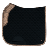 Sixteen Cypress Dressage Pad, Black & Gold Leaf - Sixteen Cypress - Equiluxe Tack