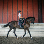 Sixteen Cypress Dressage Pad, Field Plaid & Hickory - Sixteen Cypress - Equiluxe Tack