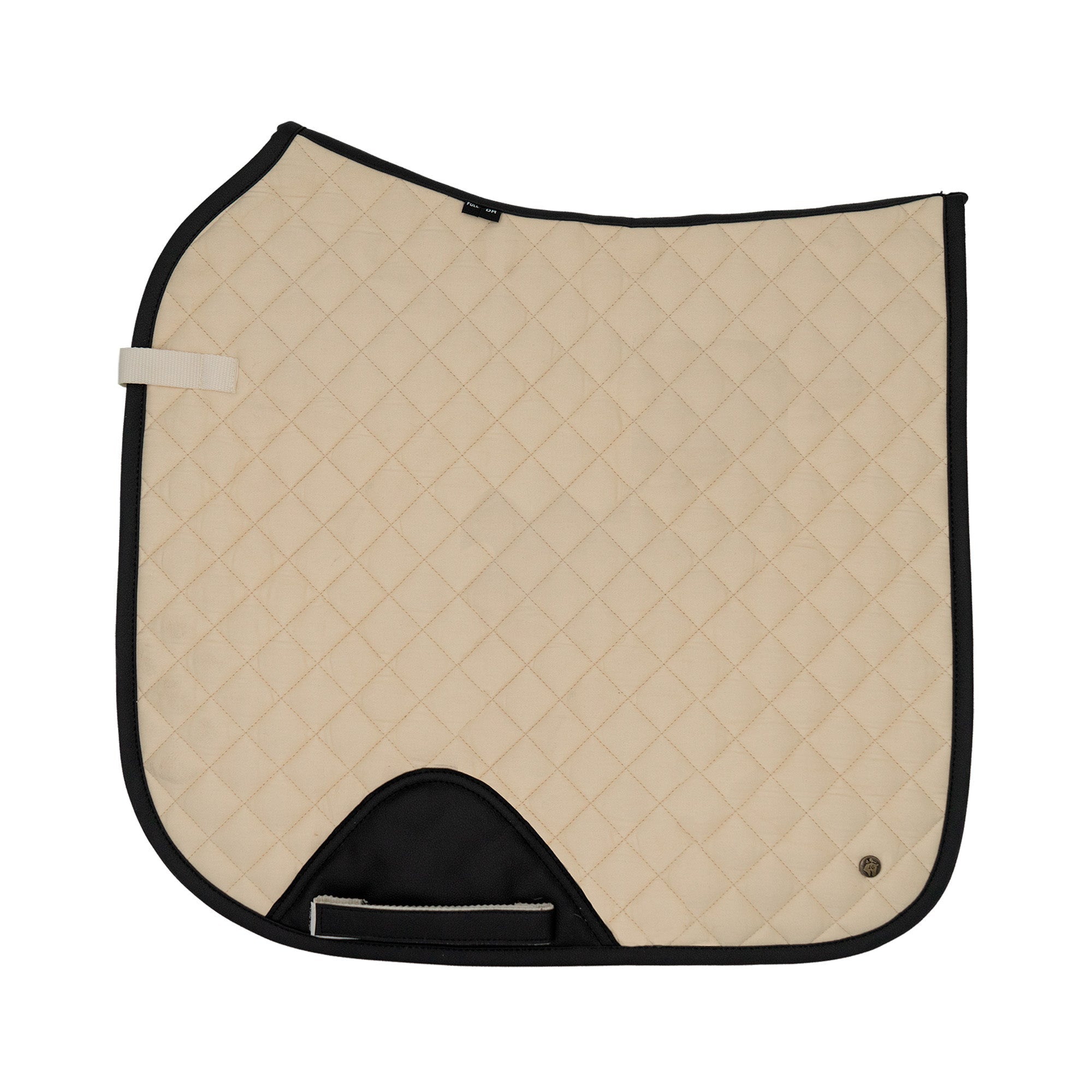 Sixteen Cypress Dressage Pad, Pearl & Black - Sixteen Cypress - Equiluxe Tack