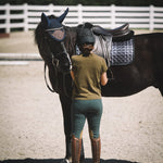 Sixteen Cypress Ear Net, Navy & Hickory, Sound - Softening - Sixteen Cypress - Equiluxe Tack
