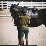 Sixteen Cypress Ear Net, Navy & Hickory, Sound-Softening