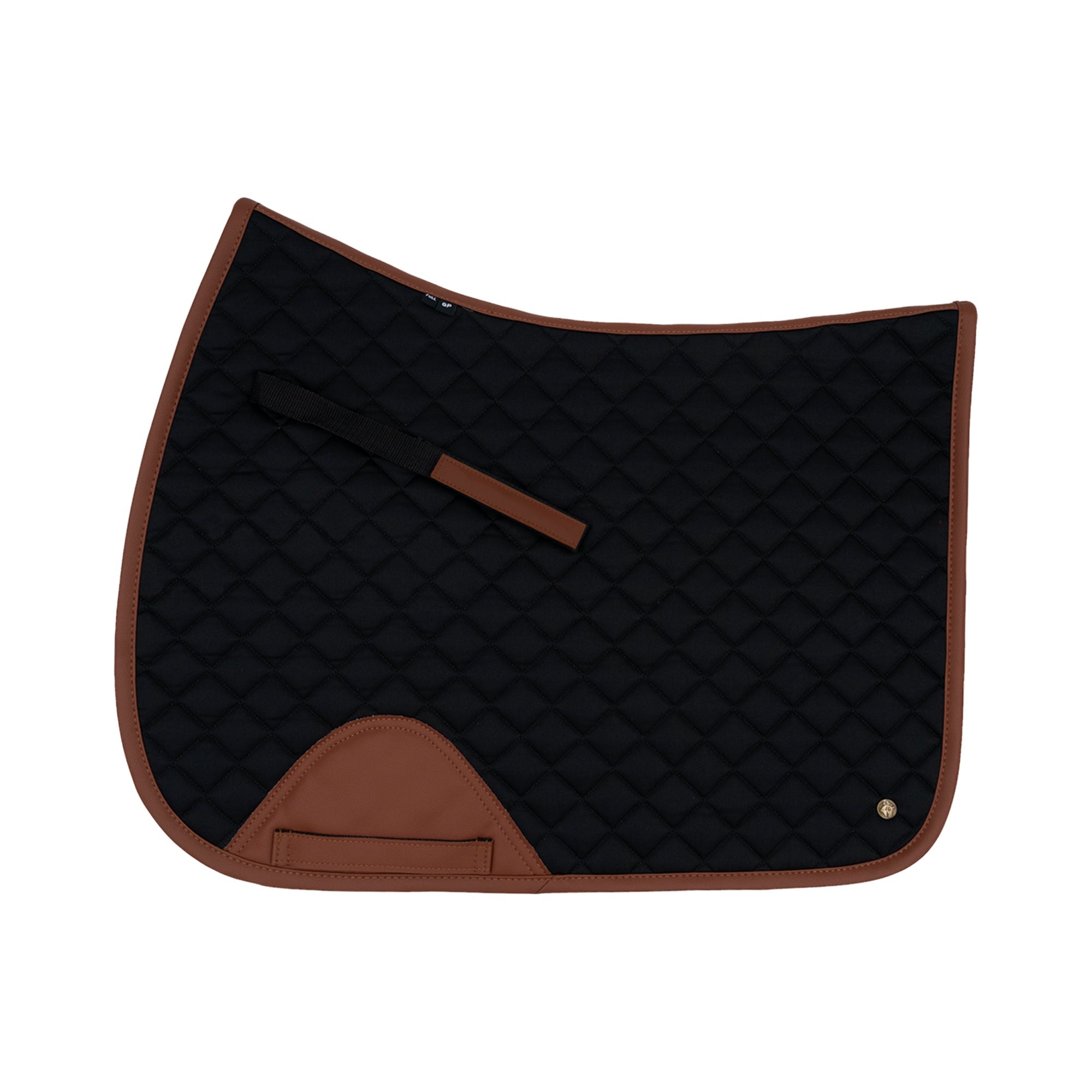 Sixteen Cypress Jumper Pad, Black & Cognac - Sixteen Cypress - Equiluxe Tack