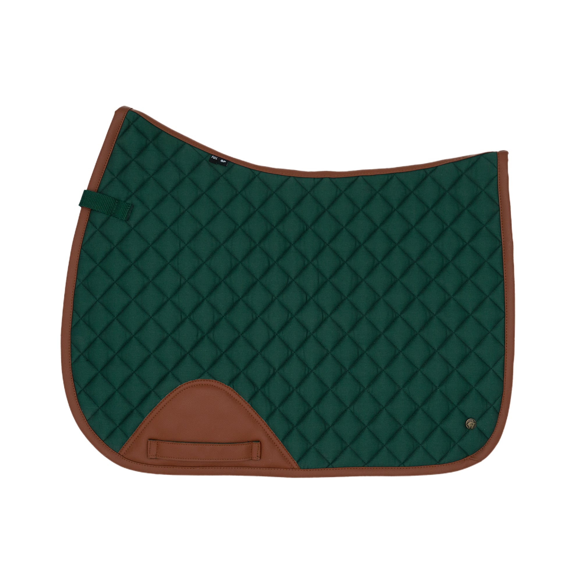 Sixteen Cypress Jumper Pad, Cypress & Cognac - Sixteen Cypress - Equiluxe Tack