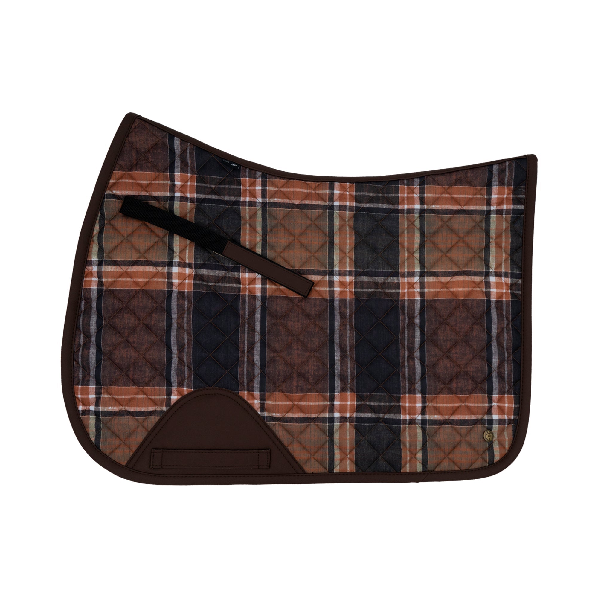 Sixteen Cypress Jumper Pad, Field Plaid & Hickory - Sixteen Cypress - Equiluxe Tack