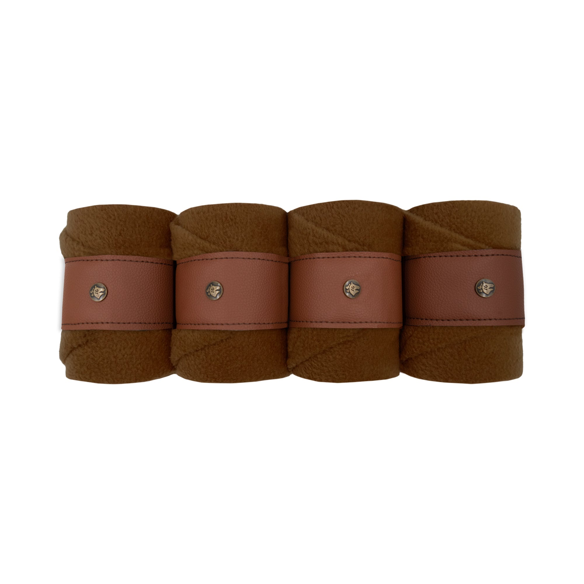 Sixteen Cypress Leatherette Polos, Camel & Cognac - Sixteen Cypress - Equiluxe Tack