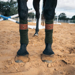 Sixteen Cypress Leatherette Polos, Camel & Cognac - Sixteen Cypress - Equiluxe Tack