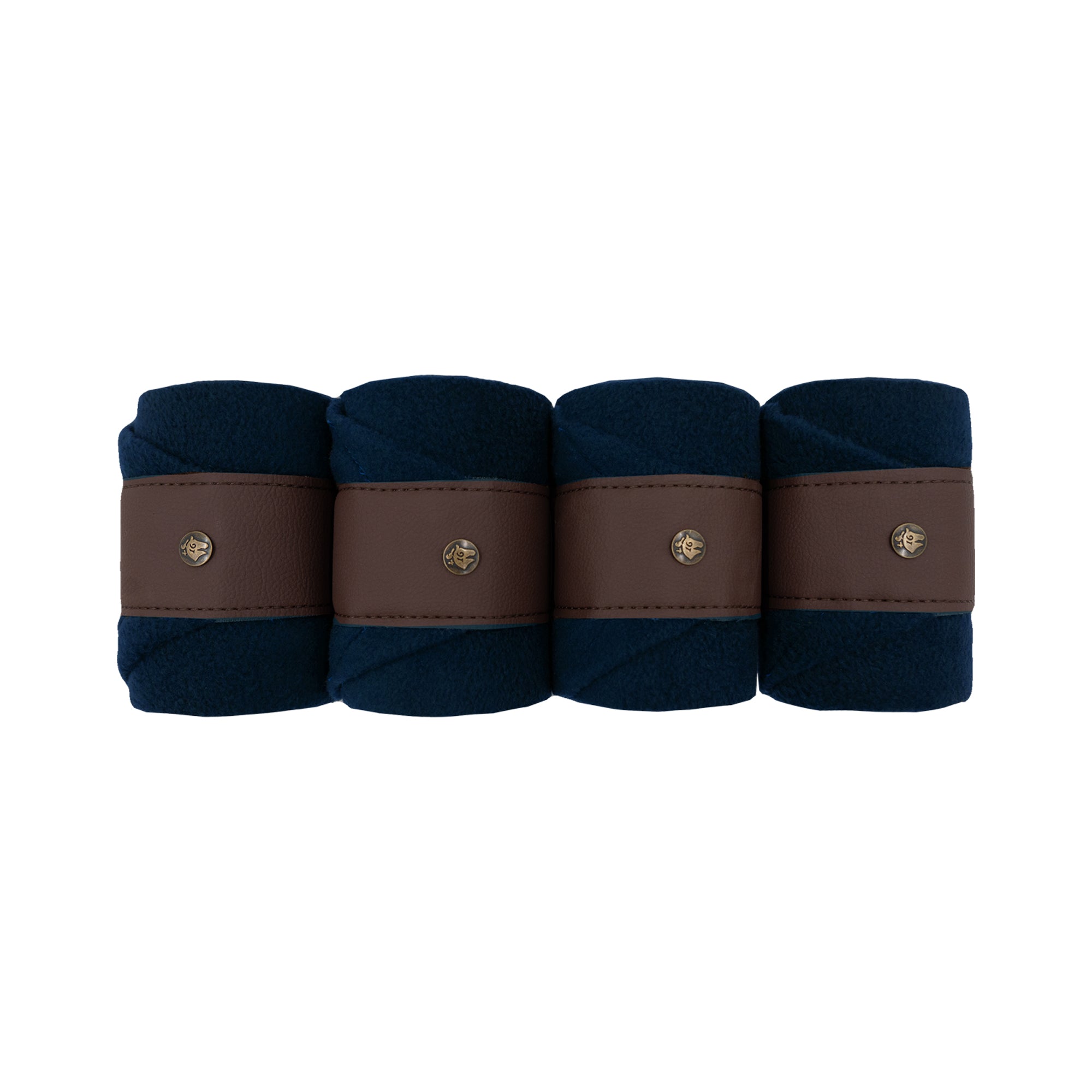Sixteen Cypress Leatherette Polos, Navy & Hickory - Sixteen Cypress - Equiluxe Tack