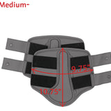 Sixteen Cypress Leatherette Splint Boots, Black - Sixteen Cypress - Equiluxe Tack