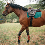 Sixteen Cypress Leatherette Splint Boots, Cognac - Sixteen Cypress - Equiluxe Tack