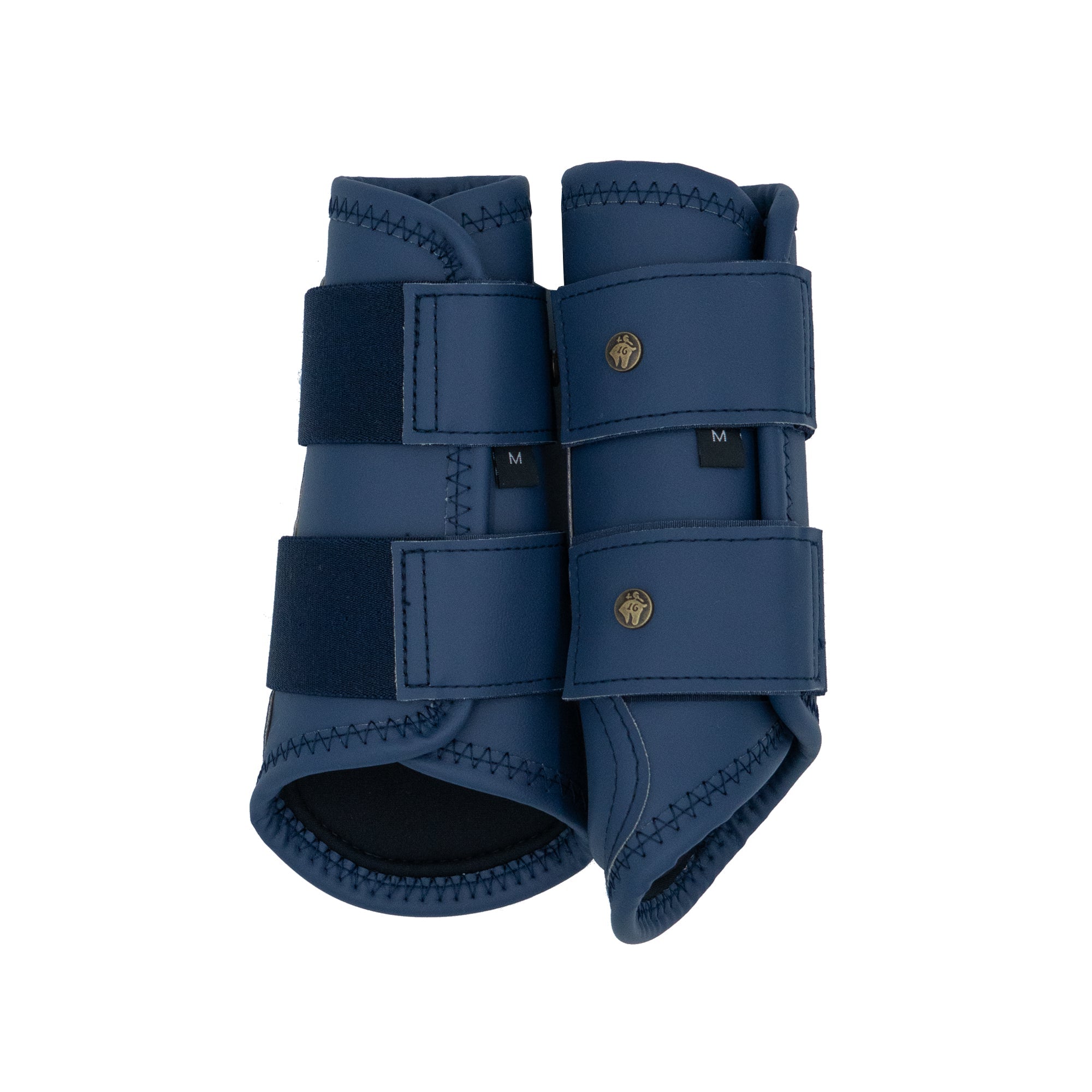 Sixteen Cypress Leatherette Splint Boots, Navy - Sixteen Cypress - Equiluxe Tack
