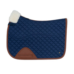 Sixteen Cypress Merino Wool Ultra Soft Jumper Pad, Navy & Cognac - Sixteen Cypress - Equiluxe Tack