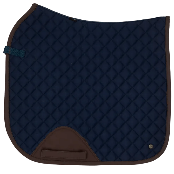 Sixteen Cypress Navy & Hickory Dressage Pad - Sixteen Cypress - Equiluxe Tack