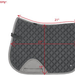 Sixteen Cypress Pony Jumper Pad, Violet Herringbone - Sixteen Cypress - Equiluxe Tack