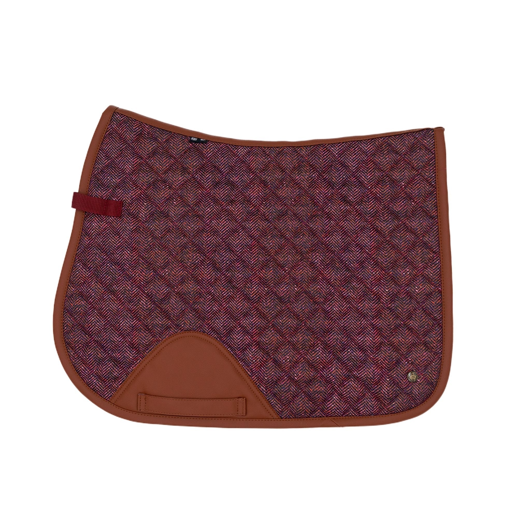 Sixteen Cypress Pony Jumper Pad, Violet Herringbone - Sixteen Cypress - Equiluxe Tack