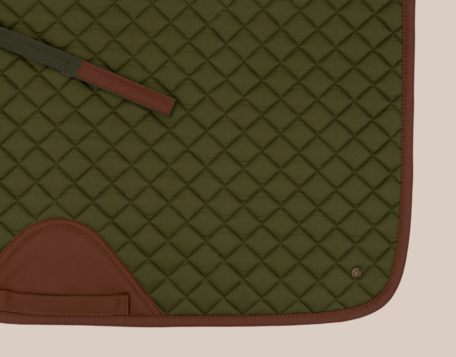 Sixteen Cypress PONY Pad, Olive & Cognac - Sixteen Cypress - Equiluxe Tack