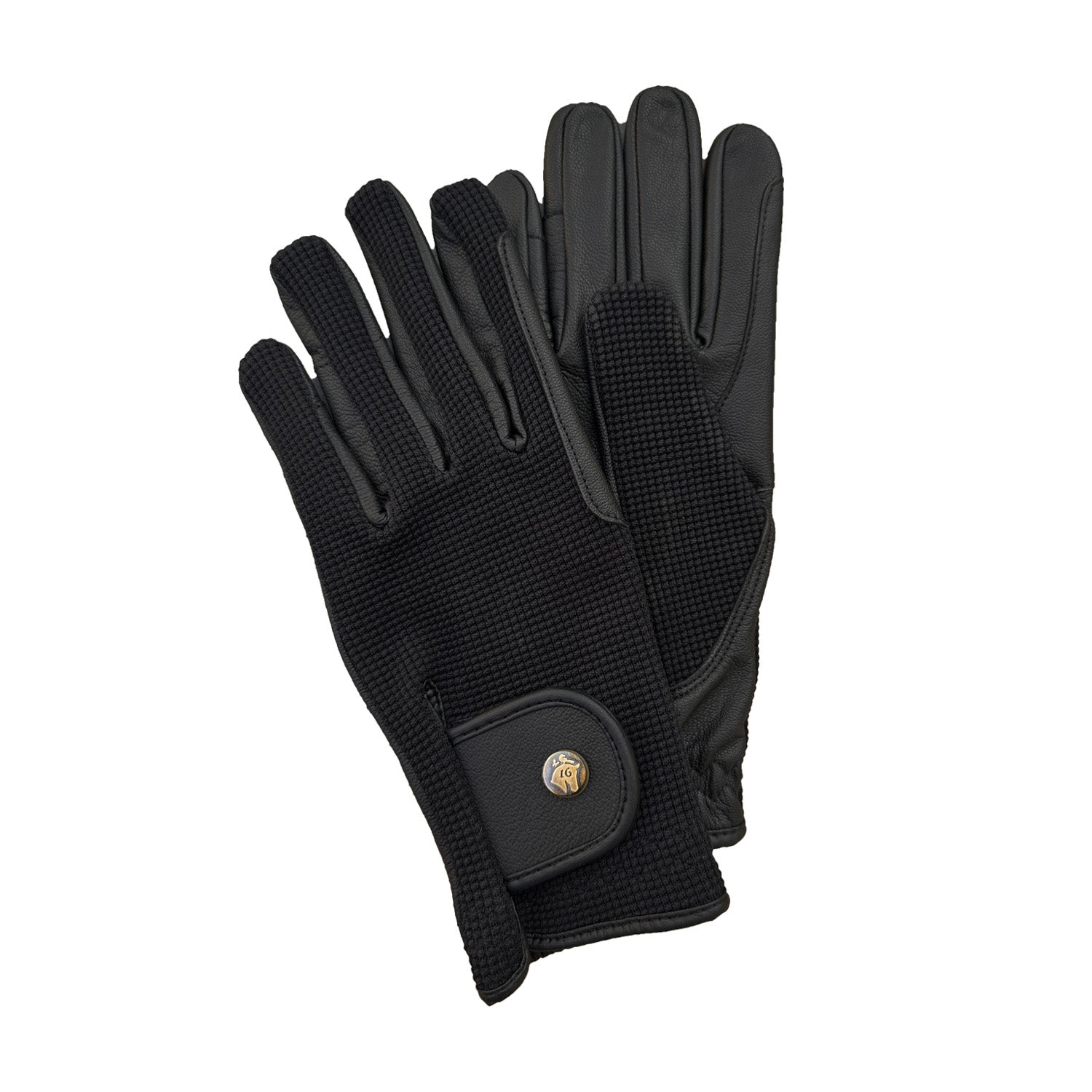 Sixteen Cypress Riding Gloves, Black - Sixteen Cypress - Equiluxe Tack