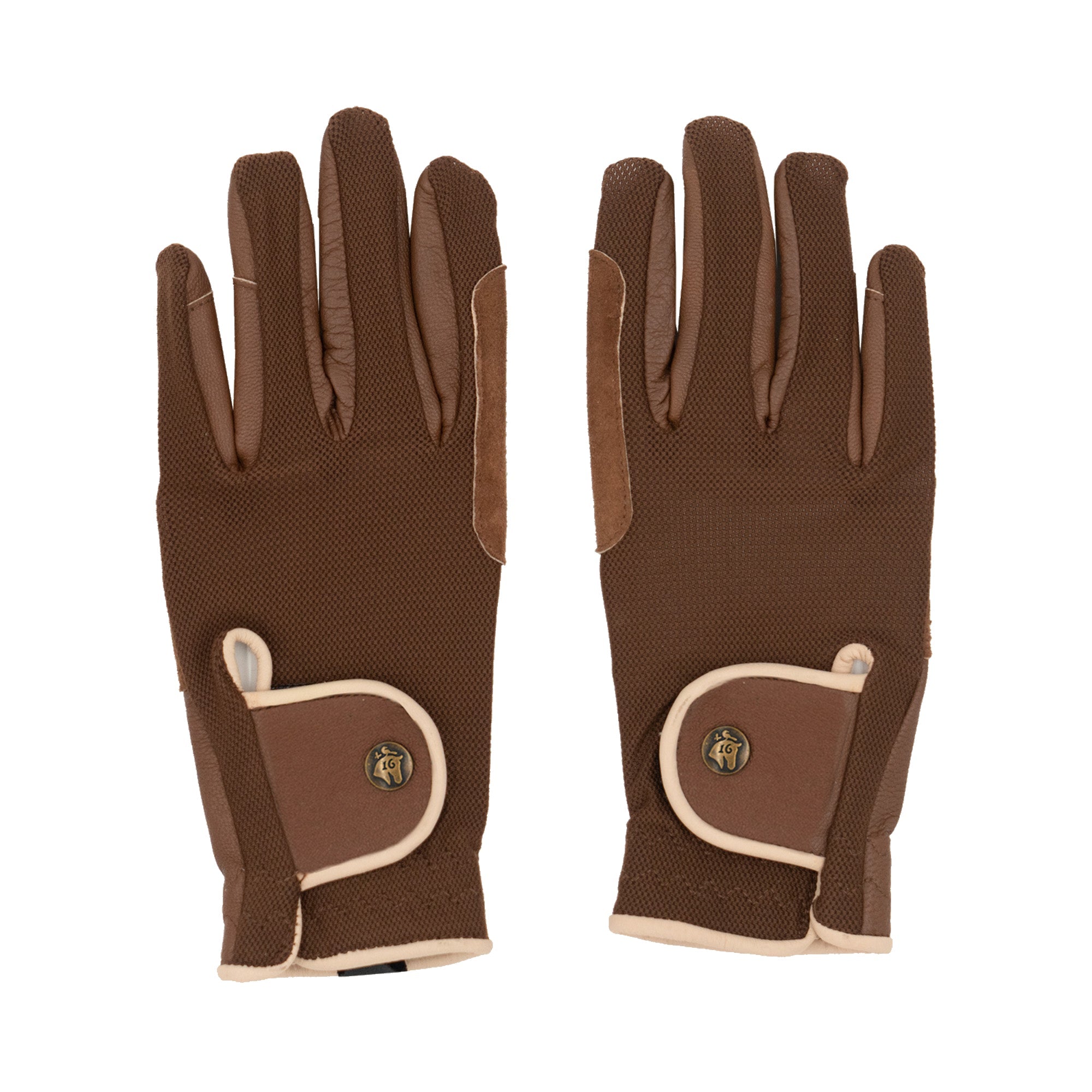 Sixteen Cypress Riding Gloves, Cognac - Sixteen Cypress - Equiluxe Tack