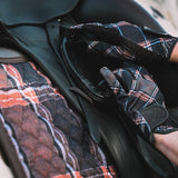 Sixteen Cypress Riding Gloves, Field Plaid & Tobacco, - Sixteen Cypress - Equiluxe Tack