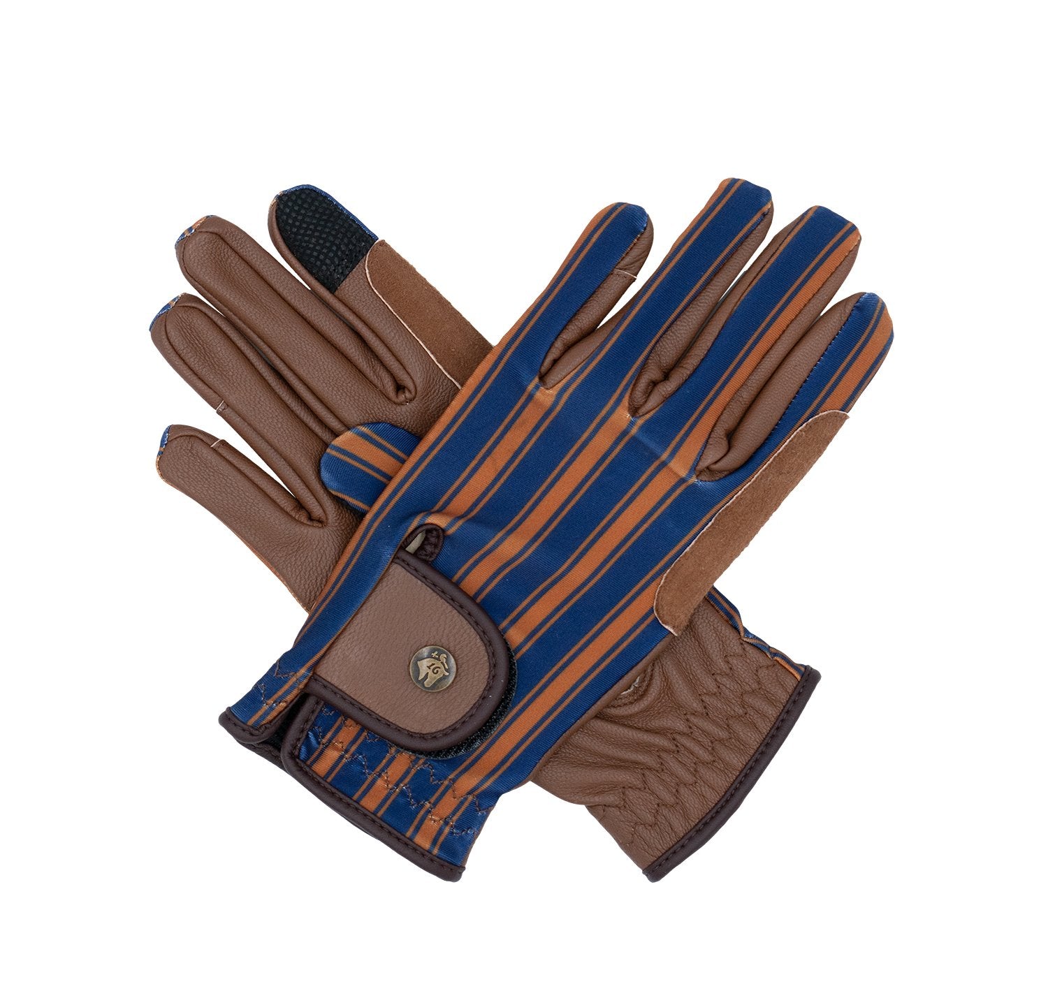 Sixteen Cypress Sorrento Stripe Riding Gloves - Sixteen Cypress - Equiluxe Tack