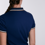 Sixteen Cypress Sport Piqué Polo Shirt, Navy - Equiluxe Tack