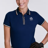 Sixteen Cypress Sport Piqué Polo Shirt, Navy