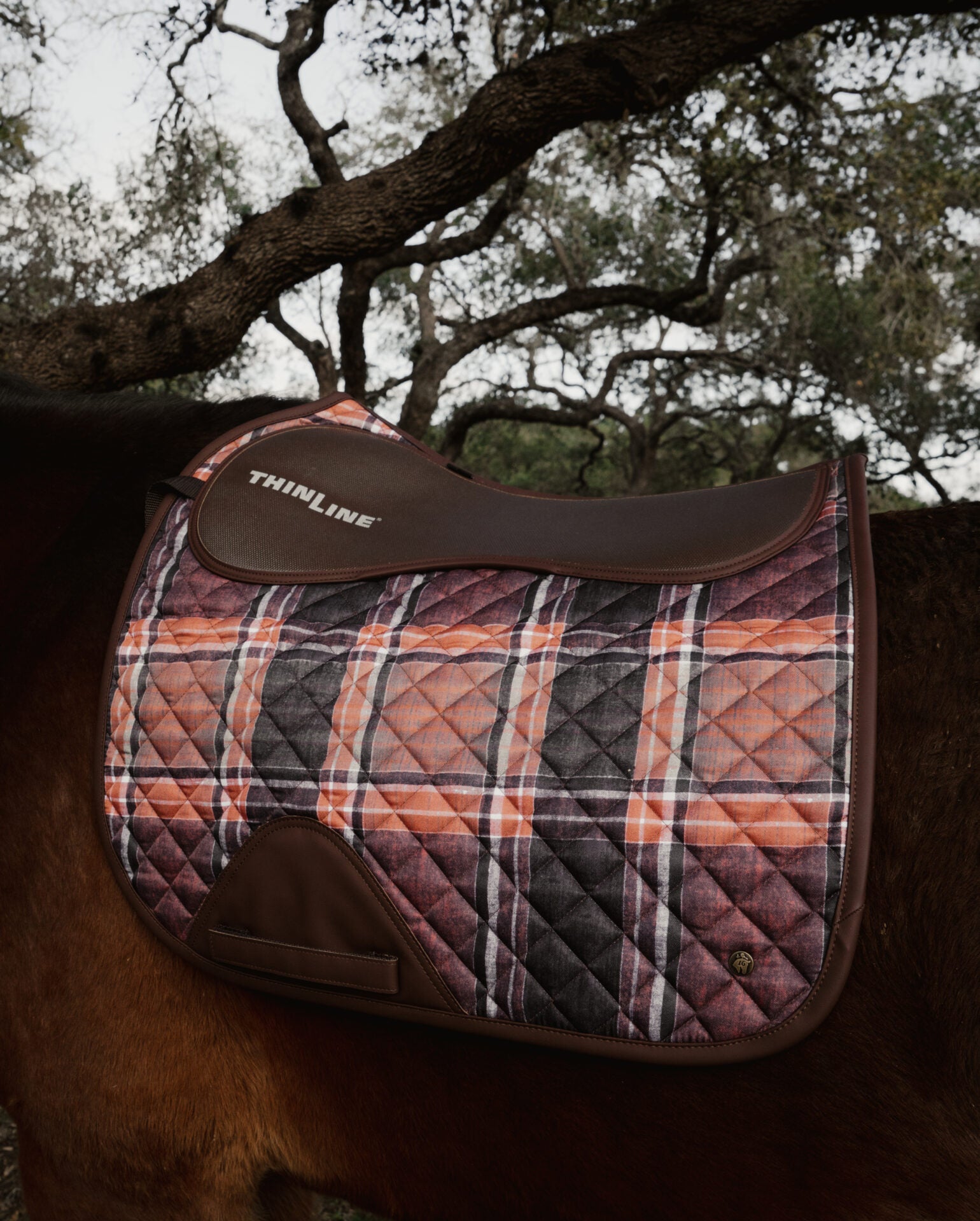 Sixteen Cypress X ThinLine Dressage Pad – Field Plaid - Sixteen Cypress - Equiluxe Tack