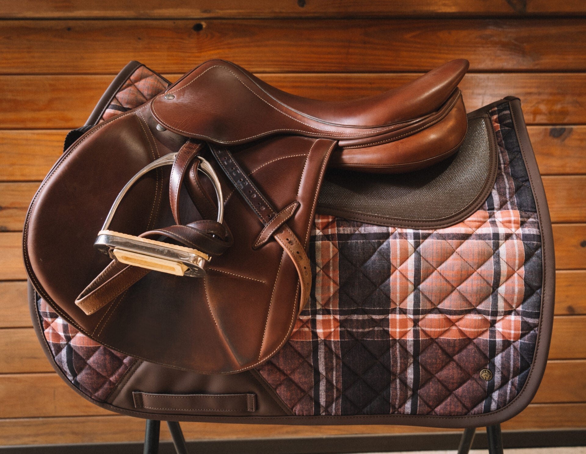 Sixteen Cypress X ThinLine Jumper Pad – Field Plaid - Sixteen Cypress - Equiluxe Tack