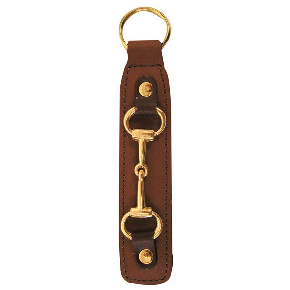 Snaffle Bit Leather Key Fob - Equiluxe Tack - Equiluxe Tack