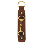 Snaffle Bit Leather Key Fob - Equiluxe Tack - Equiluxe Tack