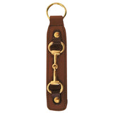 Snaffle Bit Leather Key Fob - Equiluxe Tack - Equiluxe Tack