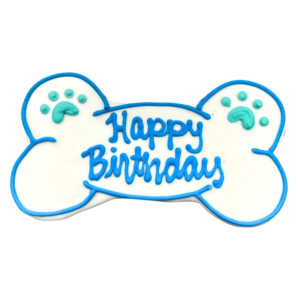 Snaks 5th Avenchew Birthday Bone - Blue (set of 3) - Snaks 5th Avenchew LLC - Equiluxe Tack