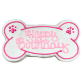 Snaks 5th Avenchew Birthday Bone - Pink (set of 3) - Snaks 5th Avenchew LLC - Equiluxe Tack