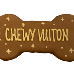 Snaks 5th Avenchew Chewy Vuiton Bone - Brown (set of 3) - Snaks 5th Avenchew LLC - Equiluxe Tack