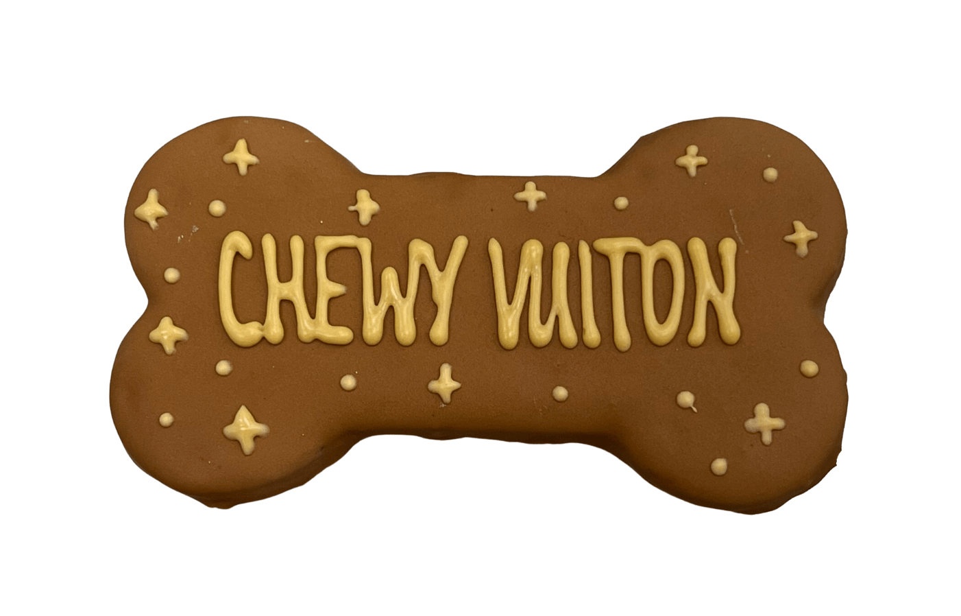 Snaks 5th Avenchew Chewy Vuiton Bone - Brown (set of 3) - Snaks 5th Avenchew LLC - Equiluxe Tack