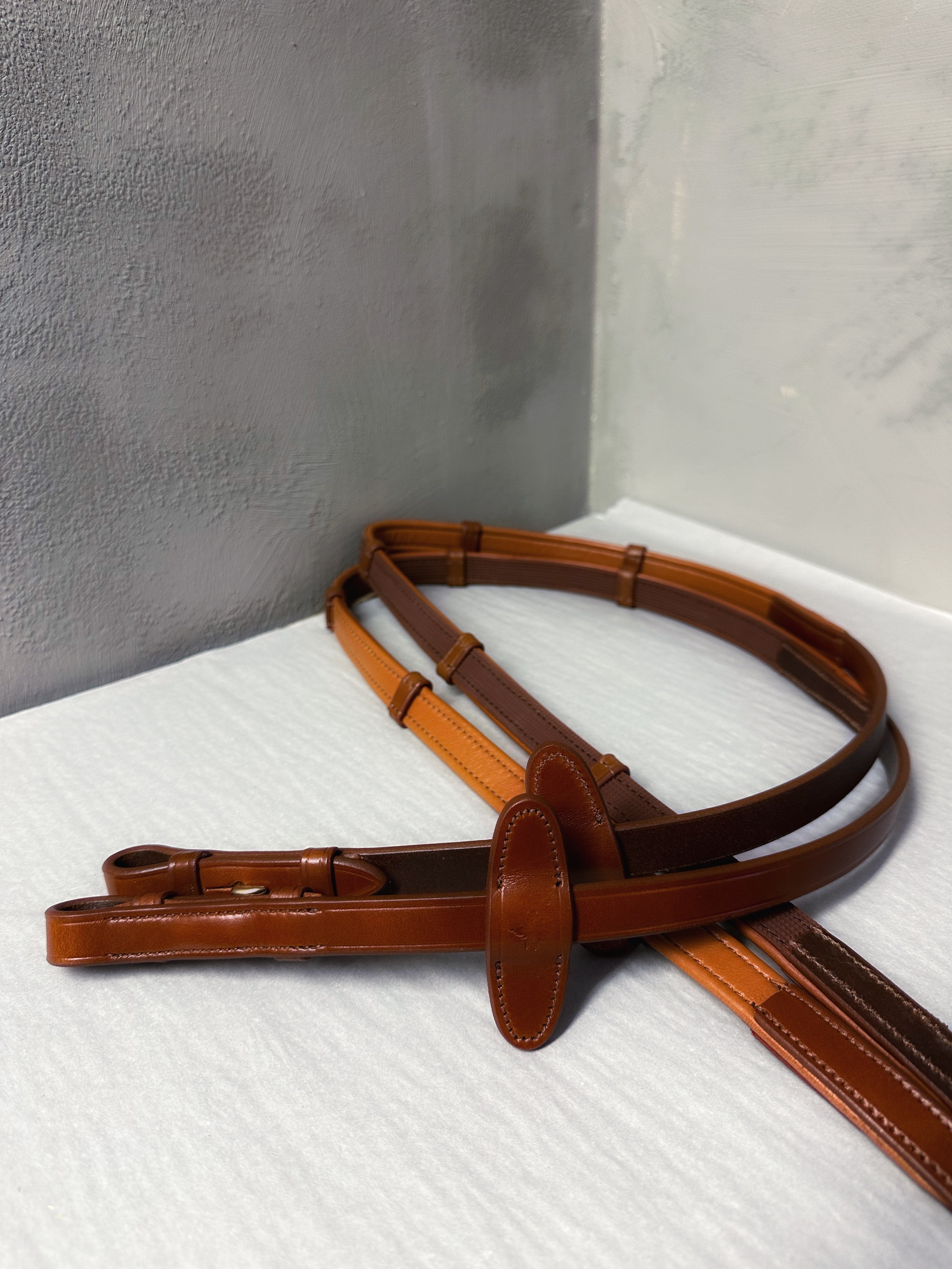 Soft leather reins - MASEGO horsewear - Equiluxe Tack