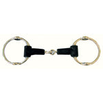 Soft Rubber Mouth Gag Stainless Steel Snaffle Bit 5" - Equiluxe Tack - Equiluxe Tack